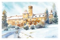 Kunstkarte Coburg - Schloss Hohenstein