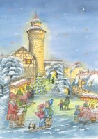 Wand-Adventskalender Nürnberg - Weihnachtsvorfreude...