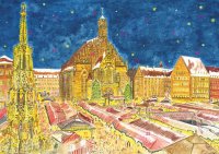 Wand-Adventskalender Nürnberg - Christkindlesmarkt...