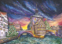 Wand-Adventskalender Bamberg - Adventszeit am Alten Rathaus