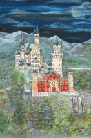 Kunstkarte - Schloss Neuschwanstein