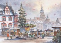 Wand-Adventskalender Coburg - Lustiges Treiben am...