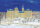 Wand-Adventskalender Coburg - Schloss Ehrenburg ohne Glitzer