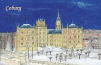 Magnet Coburg - Schloss Ehrenburg Winter