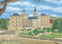 Kunstpostkarte - Schloss Ehrenburg