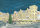 Wand-Adventskalender Coburg - Romantischer Albertsplatz mit Glitzer